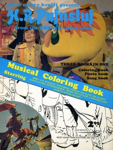 Got ink? Though the menu simply calls it a coloring book, the cover explains that this digital is a coloring book, a photo book, and a song book all rolled into one.