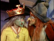 Jimmy's Boss Witch disguise starts to come undone during his inspection of Witchiepoo.