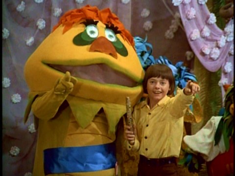 Jimmy ("See you next week!") and H.R. Pufnstuf ("I sure hope so!") say goodbye in one of two different episode sign-offs.