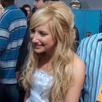 Ashley Tisdale, who plays Sharpay in "High School Musical".