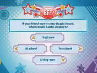 The "BFF" game will let you know if you and your co-player are really best friends forever or just kind of friends for now.