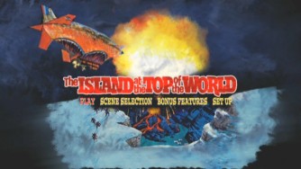 The Island at the Top of the World DVD Main Menu.