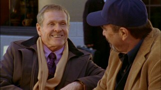 William Sadler returns as Gino Fish, the Boston mobster, er, boxing promoter with a tie to the parking ramp murders.