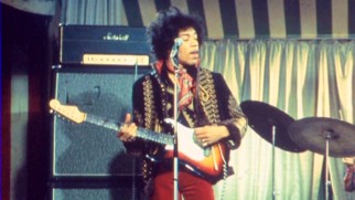 Legendary musician Jimi Hendrix is the subject of the new documentary whose title -- "Hendrix: The Guitar Hero" -- seems to be a pretty transparent play for video game search traffic.