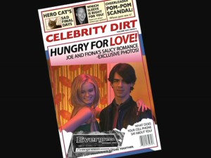 Fiona Skye (Sara Paxton) sets up an impromptu meeting with Joe (Joe Jonas) that ensures front-page coverage on tabloids like Celebrity Dirt.