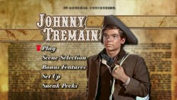 "Johnny Tremain"'s Main Menu
