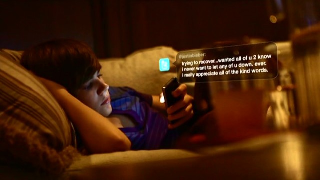 Nursing his strained vocal cords back to health, Justin Bieber (@justinbieber) tweets an appreciative update to his millions of followers.