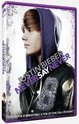 Justin Bieber: Never Say Never DVD cover art