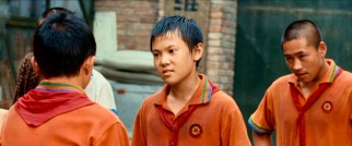 In the spirit of William Zabka comes feisty Cheng (Zhenwei Wang) and his gang of fellow kung fu students.