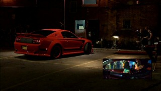 We get a glimpse of the Mist Mobile behind the scenes as final film footage plays in the corner via "Ass-Kicking Bonus View Mode."