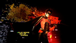 Red Mist gets his turn on the DVD's animated main menu. Note the absence of a Bonus Features menu on the DVD included in the Blu-ray combo.