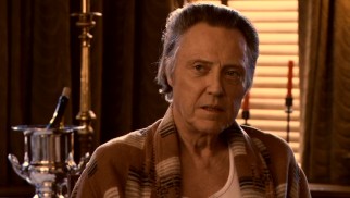 Shondor Birns (Christopher Walken), the loan shark under whom Danny finds work, tells a Marilyn Monroe anecdote over an intimate lunch.