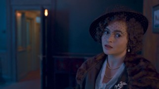 The part may be a bit slight for an Oscar nomination, but it is future Queen Mother Elizabeth Bowes-Lyon (Helena Bonham Carter) who finds Lionel.