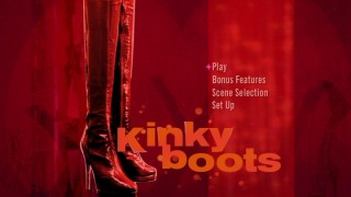 The "Kinky Boots" Main Menu
