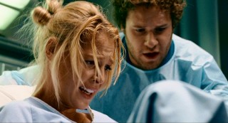 Don't assume that because "Knocked Up" is a comedy its hospital delivery climax won't be graphic.