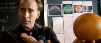 Holding both the whole world and the sun in his hands, Nicolas Cage makes one wonder if anyone would skip M.I.T. astrophysics classes with him teaching them.