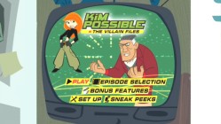 Kim Possible: The Villain Files Main Menu