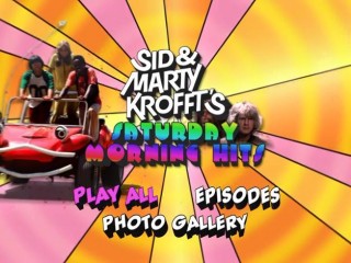 The Wonderbug gang hits us while Bigfoot and Wildboy approach on the DVD's appropriately sunny/trippy main menu.