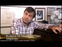 In making-of documentary "The Bare Necessities", songwriter Richard Sherman is among the many people directly associated with the film who appear in early-'80s interview footage. He's also one of the few who comment in new, present-day sit-downs.