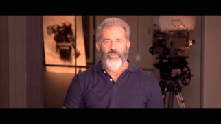 A very bearded Mel Gibson acknowledges veterans in this Veterans Day greeting.