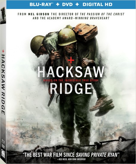 Hacksaw Ridge: Blu-ray + DVD + Digital HD cover art