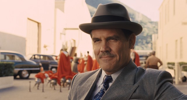 In the foremost role of "Hail, Caesar!", Josh Brolin plays Eddie Mannix, the chief of Capitol Pictures.
