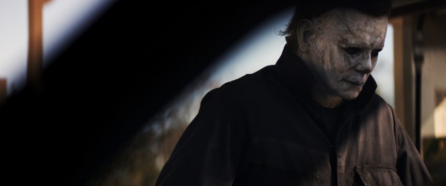 Fitted with his old William Shatner mask and a gas station employee's coveralls, Michael Myers is back on his old bullshit in 2018's "Halloween."