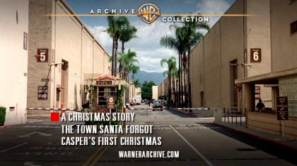Warner Bros. did not make these specials, but they did make this DVD, hence, the view of their studio on the DVD's main (and only) menu.