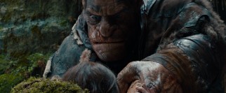 Edward the troll lends a giant helping hand to Gretel.