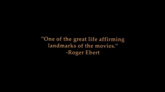 Roger Ebert talks up the film in a documentary and this 2000 theatrical trailer.