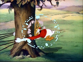 I don't know much about Donald's fox hunting methods, but I'm guessing this frozen frame find the obnoxious commentator invoking the phrase "BLAM!"