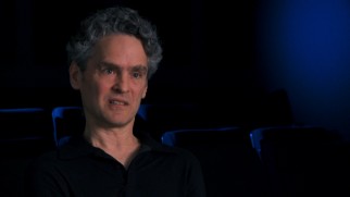 David Mansfield recalls his duties on the film as both composer and roller skating fiddler.