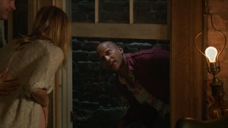 Neighbor F'resnel (Keegan-Michael Key) uses the Watsons' window to come and go as he pleases.