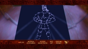 The kind of hero Phil is looking to train stands tall on the DVD's main menu.