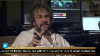 Peter Jackson answers hashtagged Twitter questions and video submissions in this recording of a live March 2013 Internet stream.