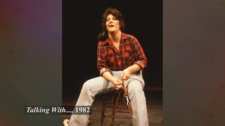 Photographs depict a number of Margo Martindale's past stage and screen roles in "Persistent Vision."