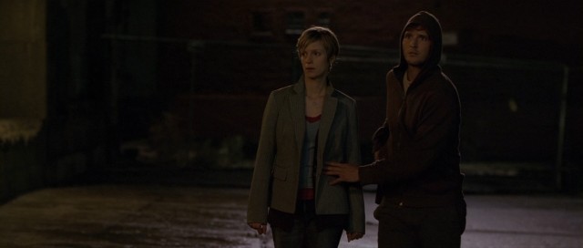 In "Hollow Man II", Dr. Maggie Dalton (Laura Regan) and Detective Frank Turner (Peter Facinelli) are on the run from military might and an invisible lunatic.