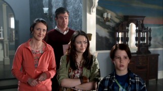 The Baxter family, formerly of California, settles into their supposedly haunted new Maine home.