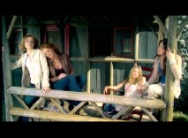 The Beu Sisters sing together in their "Anytime You Need a Friend" music video.