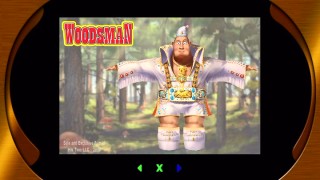 Kirk the Woodsman shows off his fabulous new look as a stage performer in this production artwork gallery still.