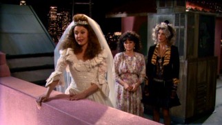 Joy, Melanie, and Victoria meet on an L.A. hotel rooftop in this prolonged 1980s flashback.