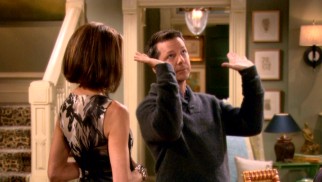 Finally guest starring, executive producer Sean Hayes plays Chad, a hand model willing to raise the roof in lieu of clapping.
