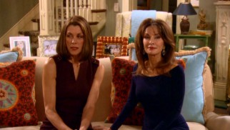 Victoria Chase (Wendie Malick) is not pleased to share her house with a visiting Susan Lucci.