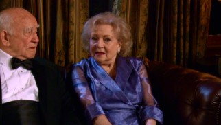 Elka (Betty White) looks for revenge against the boss (Ed Asner) who fired her back in the 1940s in "Rubber Ball."