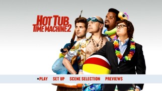 Like most new Paramount DVDs, Hot Tub Time Machine 2's is void of bonus features.