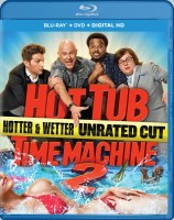Hot Tub Time Machine 2: Hotter & Wetter Unrated Cut Blu-ray + DVD + Digital HD combo pack cover art - click to buy from Amazon.com