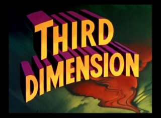 House of Wax's original theatrical trailer promotes the third dimension more than the movie presented in it.