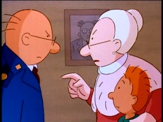 Granny Rose (voiced by Mary Tyler Moore) uses her authority to get benevolent orphan Christopher Winter released from prison.
