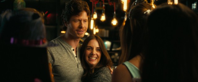 Playboy bartender Tom (Anders Holm) poses as the boyfriend of soulmate-searching Lucy (Alison Brie) for the sake of a classmate's bridal party.