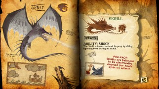 The interactive Ultimate Book of Dragons brings the manual to life with information on Skrill and thirteen other species.